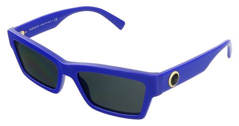 versace sunglasses blue|More.